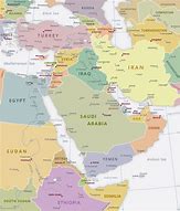 Image result for Middle East Asia Political Map