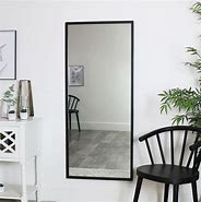 Image result for Black Asymmetric Wall Mirror