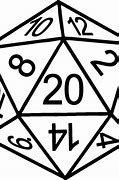 Image result for 20 Sided Dice SVG