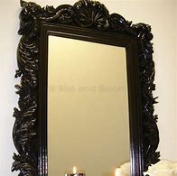 Image result for Black Baroque Mirror