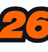 Image result for 26 Number Font PNG