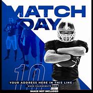 Image result for Matchday Post Design