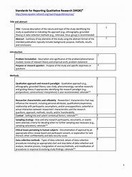 Image result for Srqr Guidelines Checklist