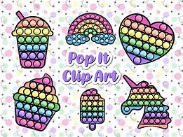 Image result for Pop It Clip Art