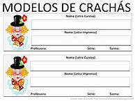 Image result for Crachas Para Imprimir