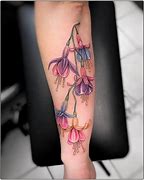 Image result for Fuchsia Flower Tattoo with a Fishing Hook