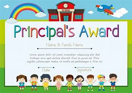 Image result for Principal of the Year Awards Certificate