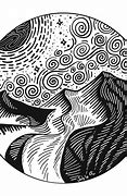 Image result for Black Moon Line Art