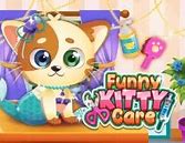 Image result for Funny Kitty Care