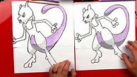 Image result for How to Draw Mewtwo