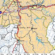 Image result for Wayne County WV Outline Map