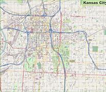 Image result for Map of Kansas City KS