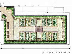 Image result for Roof Garden Top Floor Plan