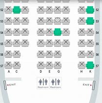 Image result for Japan Airlines Seating Chart