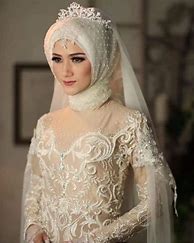 Image result for Muslim Wedding Dresses with Hijab