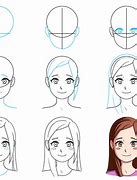 Image result for Simple Anime Head