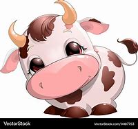 Image result for Baby Cow Face