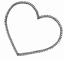 Image result for Heart Border Outline