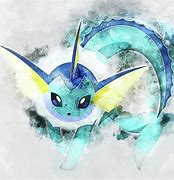 Image result for Water Vaporeon Pokemon Line Art