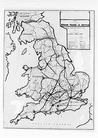 Image result for Map of Roman Roads in East Anglia