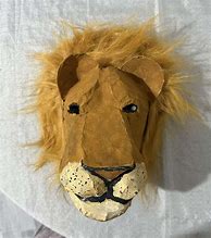 Image result for Paper Mache Clown Mask