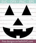 Image result for Free SVG Pumpkin Face Template