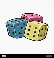 Image result for Dice Cartoon