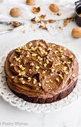 Image result for Chocolate Walnut Cream Cake