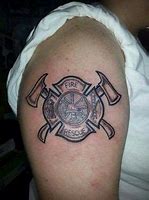 Image result for Firefighter Maltese Cross Tattoos