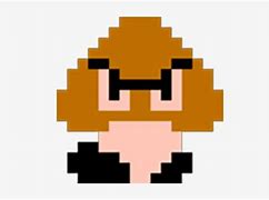 Image result for Mario 8-Bit Goomba