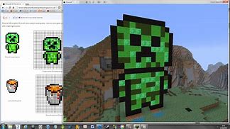 Image result for Pixel Art Minecrtaft Idea