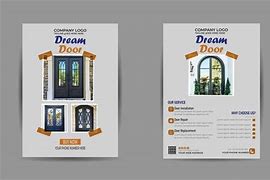 Image result for Flyer for Door Sale