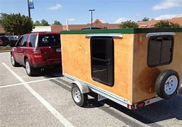 Image result for Homemade Micro Camper Trailer