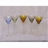 Image result for Twisted Stem Wine Glasses