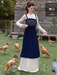 Image result for Extremely Low Cut Peasant Dress