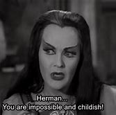 Image result for Lily Munster Angry