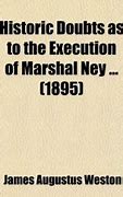 Image result for The Execution of Marshal Ney Painting