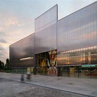 Image result for Polycarbonate Glass in Building Facade