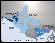 Image result for Inuit Languages across Canada Map