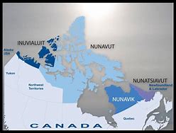 Image result for Inuit Homeland Map