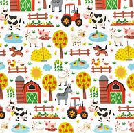 Image result for Farm Print Fabric