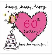 Image result for 60th Birthday Clip Art Female