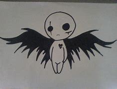 Image result for Anime Drawings Emo Angel