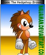 Image result for Brown Sonic Character