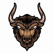 Image result for Buffalo Head Vector Art