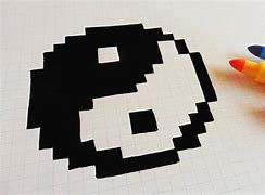 Image result for Yin Yang Pixel Art