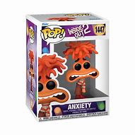 Image result for Inside Out 2 Anxiety Funko POP PNG