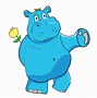 Image result for Cartoon Hippo Coming Out of Water