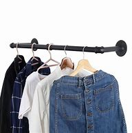 Image result for Black Pipe Clothes Rack