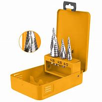 Image result for Step Drill Bit Set